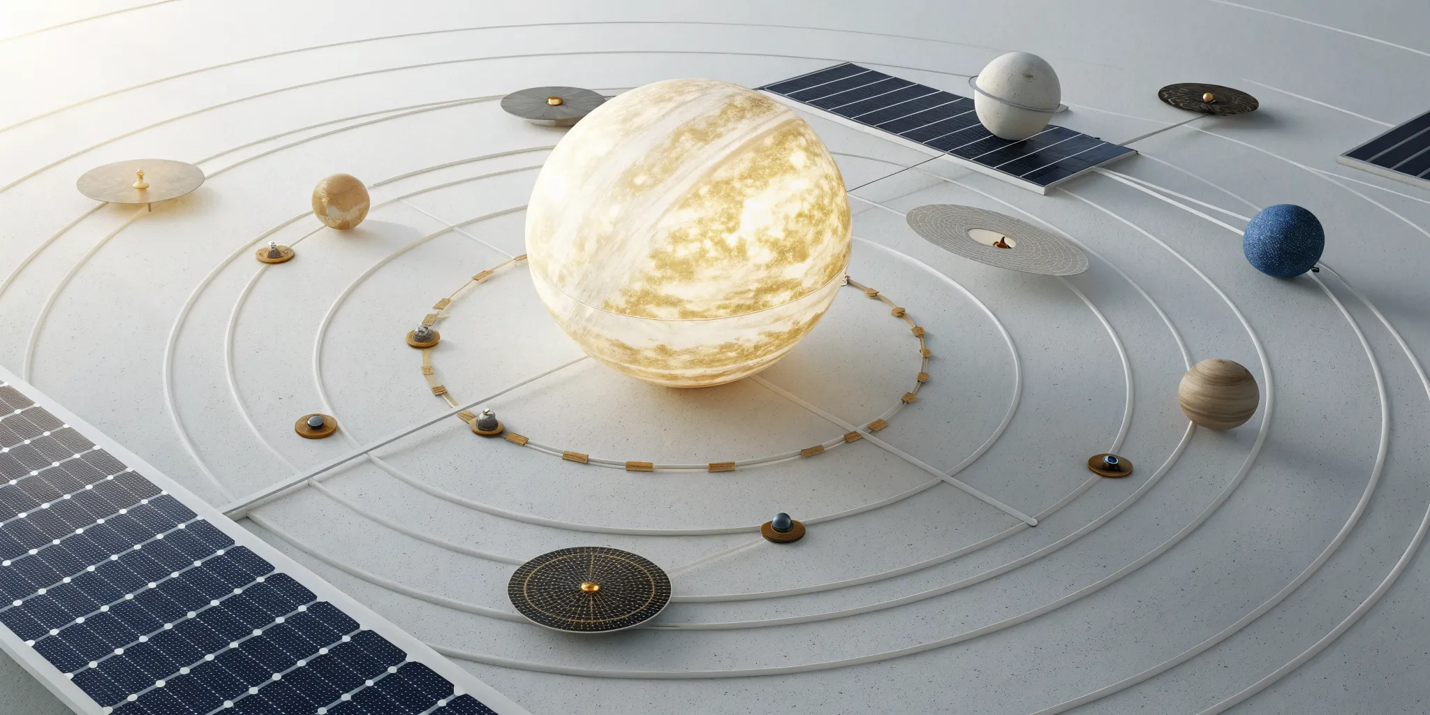 An ultimate engineered solar system designed for a home.