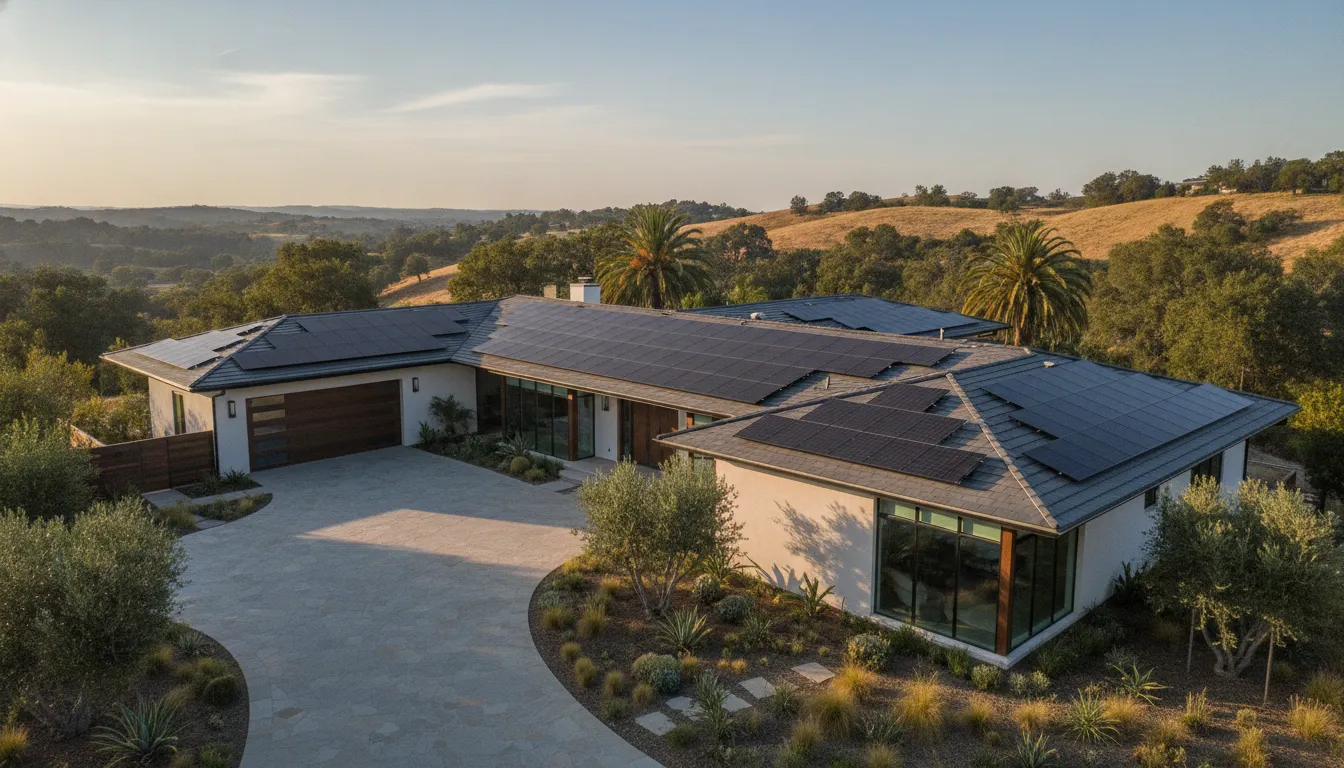 California home prepared to replace roof before solar panels