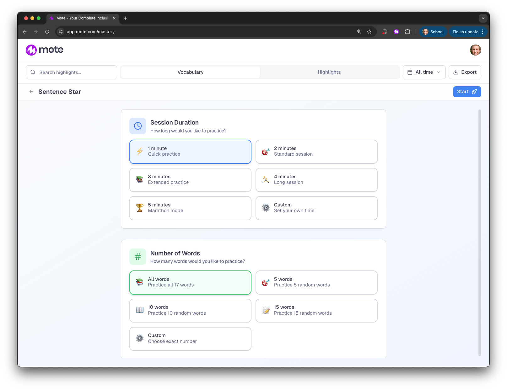 moteMastery screenshot 4