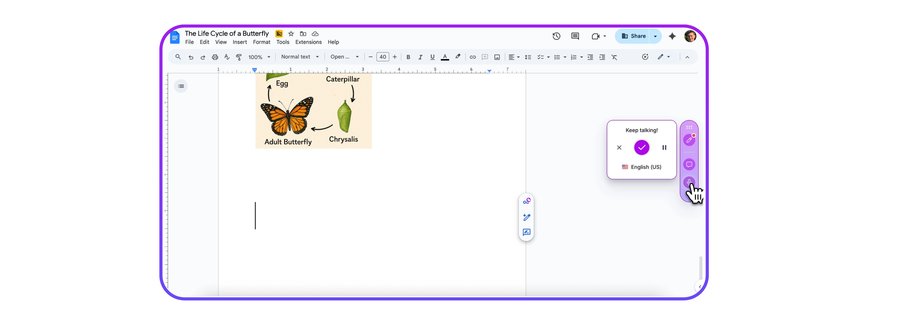 Voice Typing for Students
