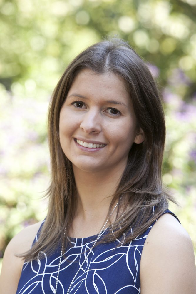 Eleni Kyritsis presenting at MoteCon.