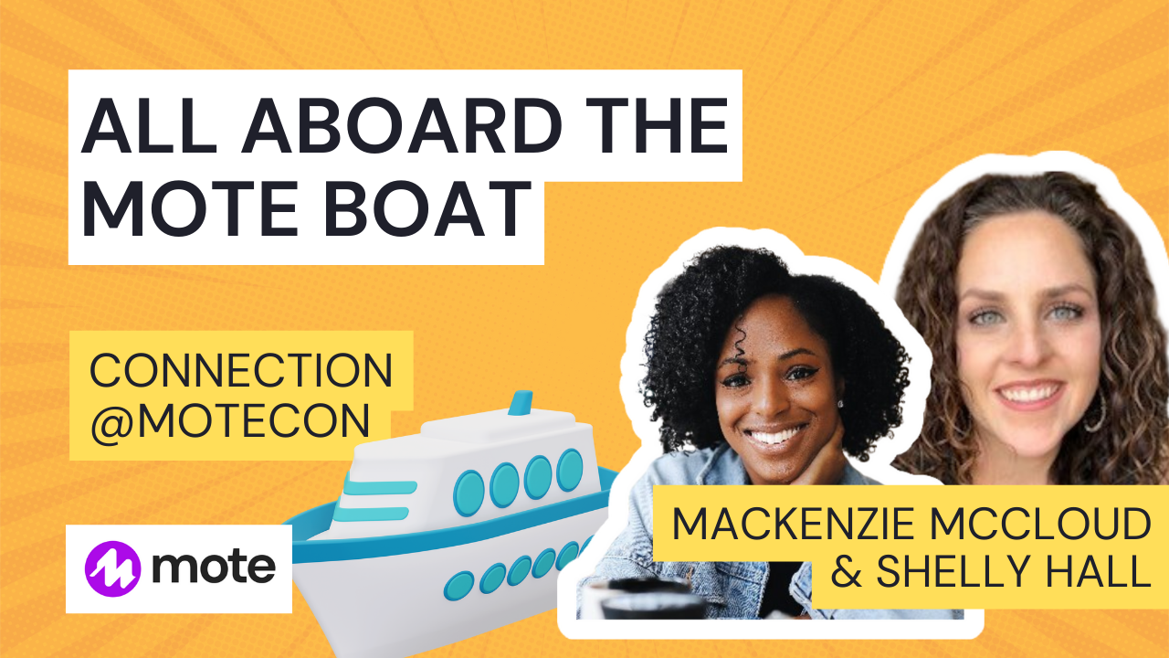 Preview image for MoteCon session: All aboard the Moat boat!