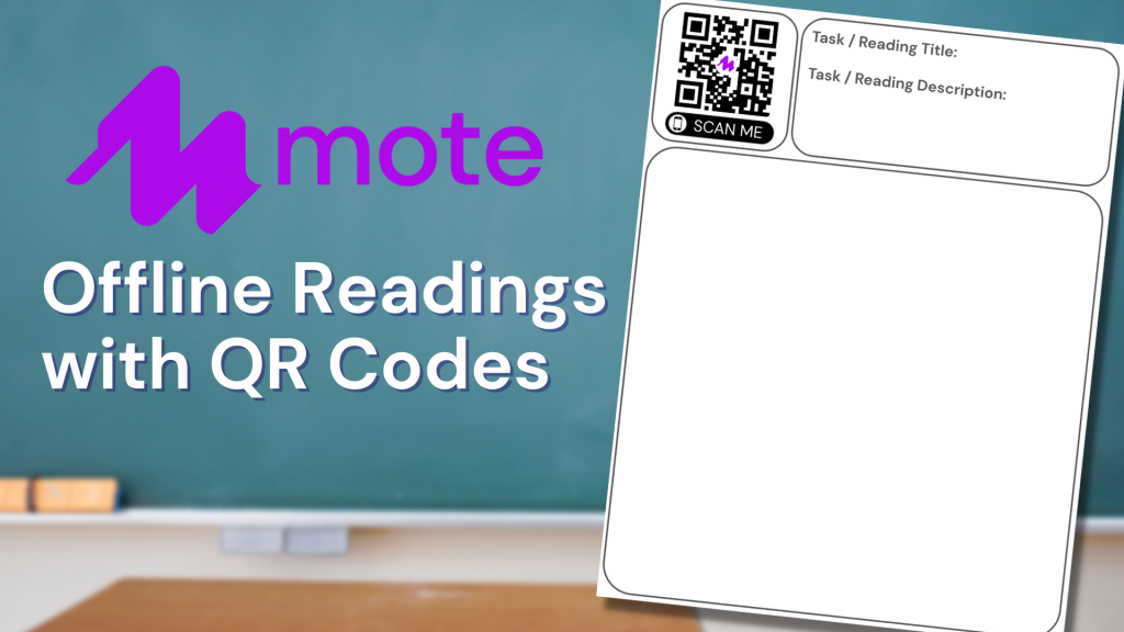 QR Code Offline (Paper) Readings.