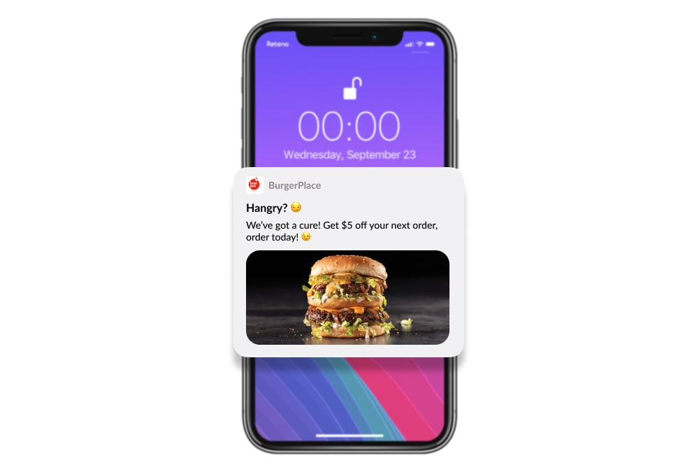 Incentives via mobile push to prevent churn