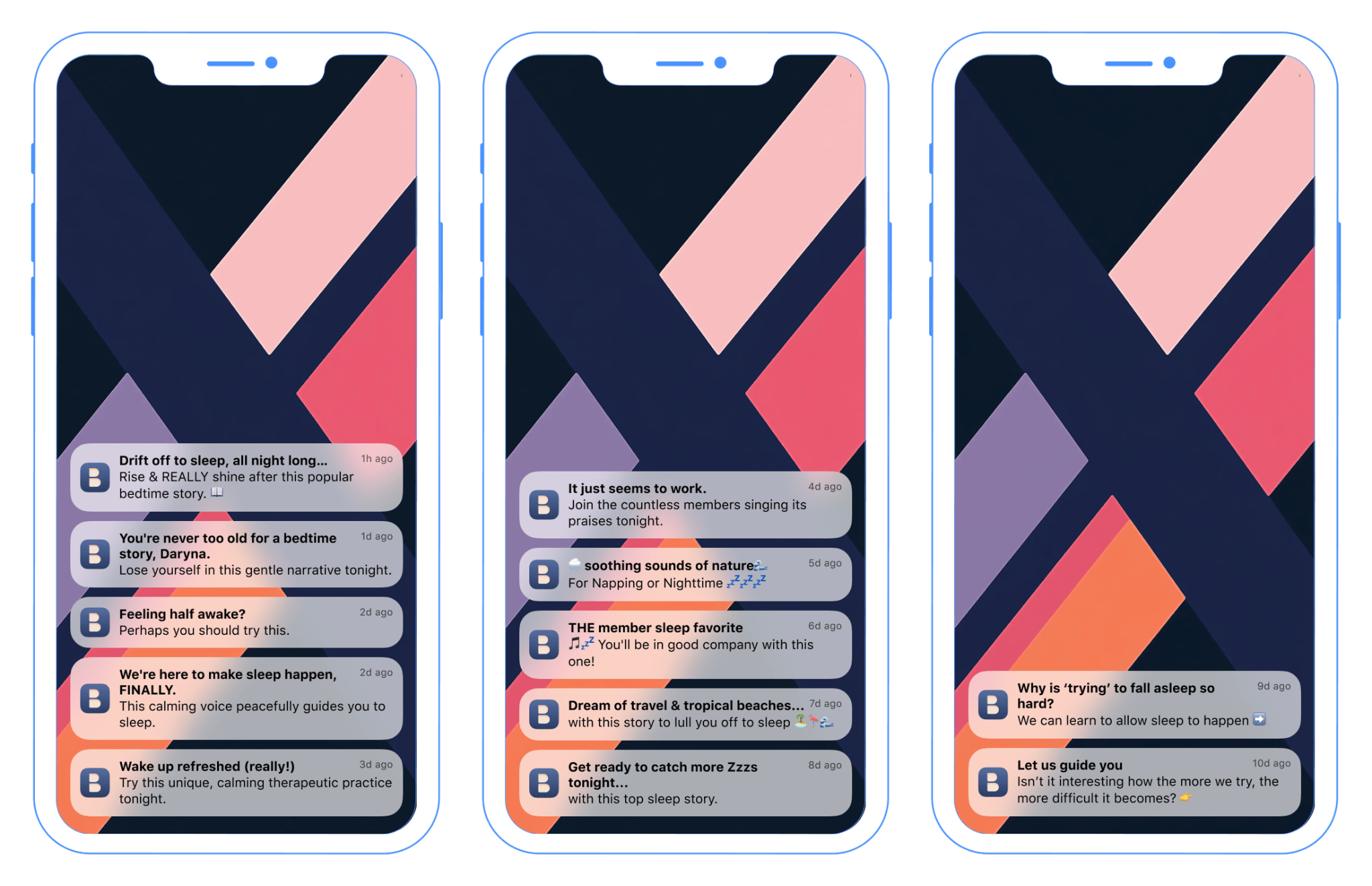 Lifecycle Messaging Mobile push Example