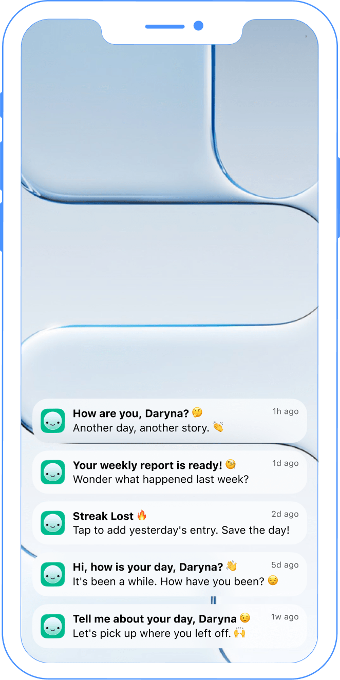 Push Notification Daylio