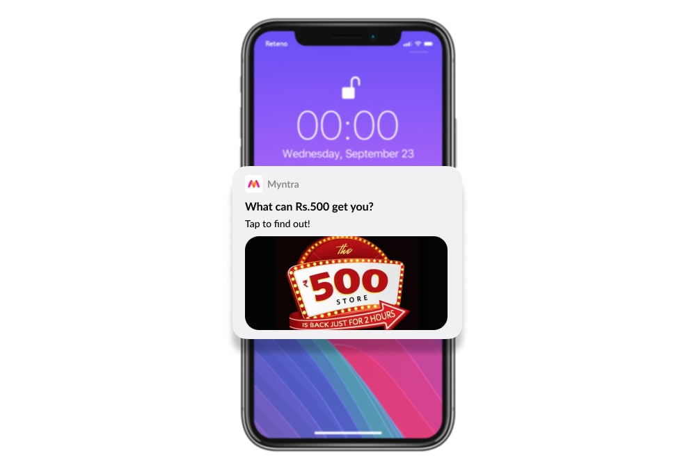 Integrating media Push example