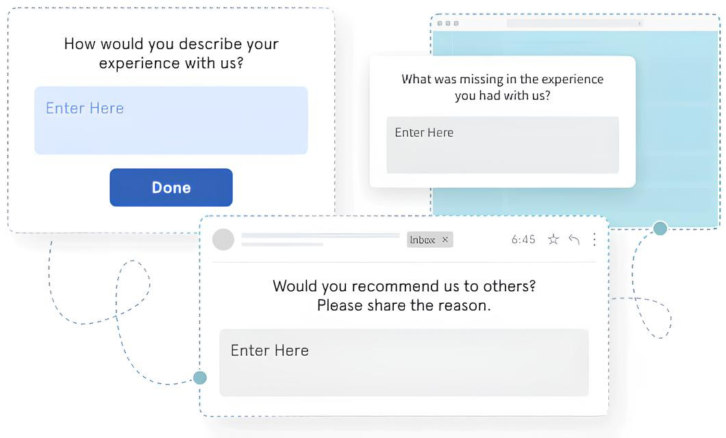 Open-ended Surveys example