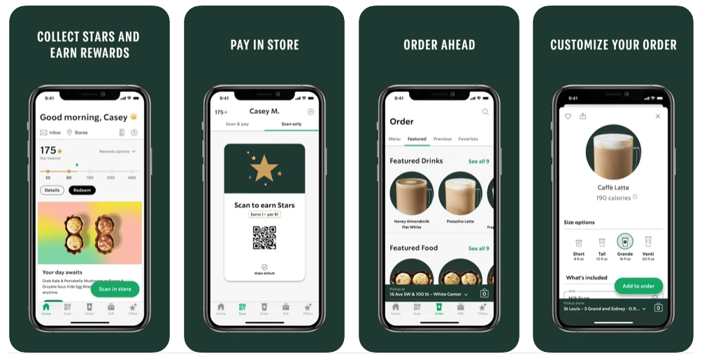How Starbucks increases mau via a lyalty program