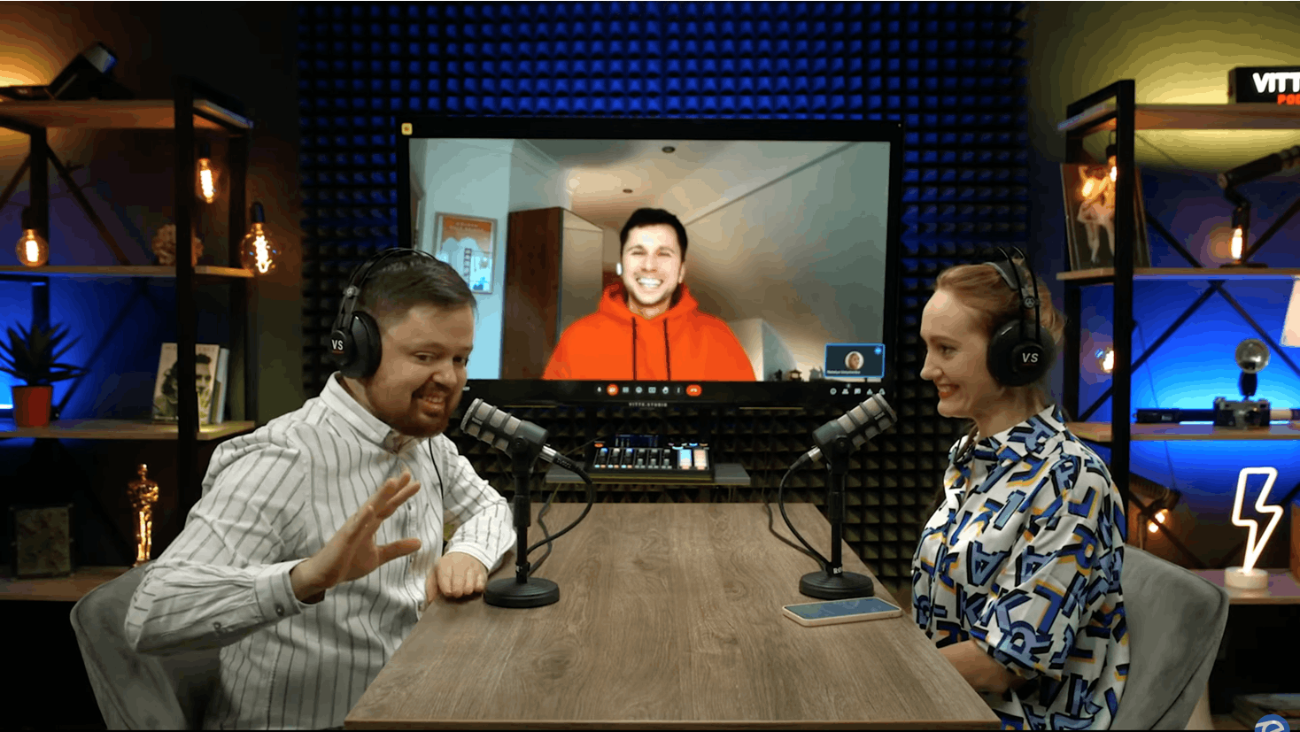 Misha Galian, Oleg Lesov and Natalia Ustimenko