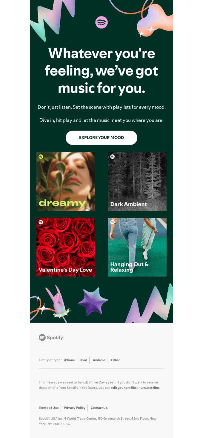 Your mood deserves its own soundtrack Spotify