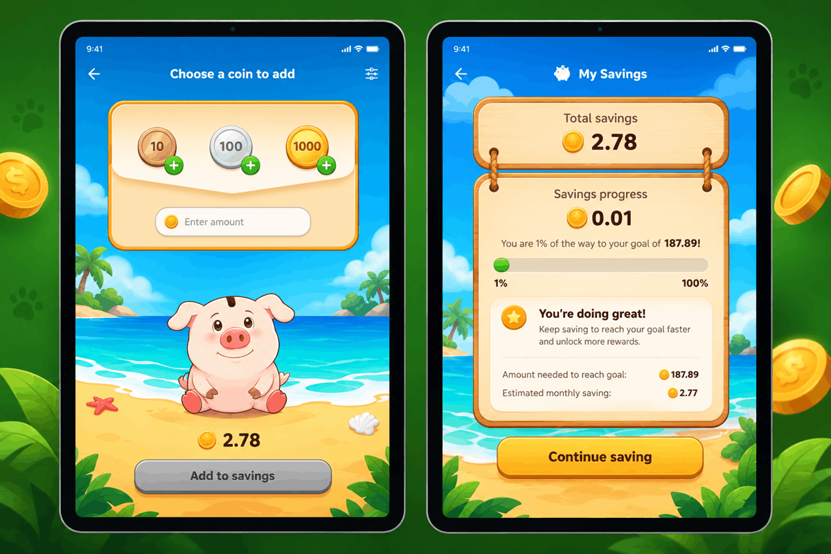 Progress Bars and Completion Indicators App Example 
