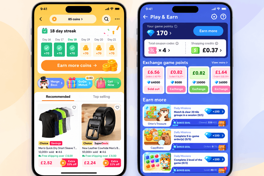 Points and Points-Based System in Apps Example