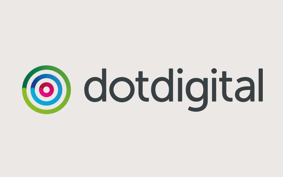 Image of Dotdigital logo against a light grey background