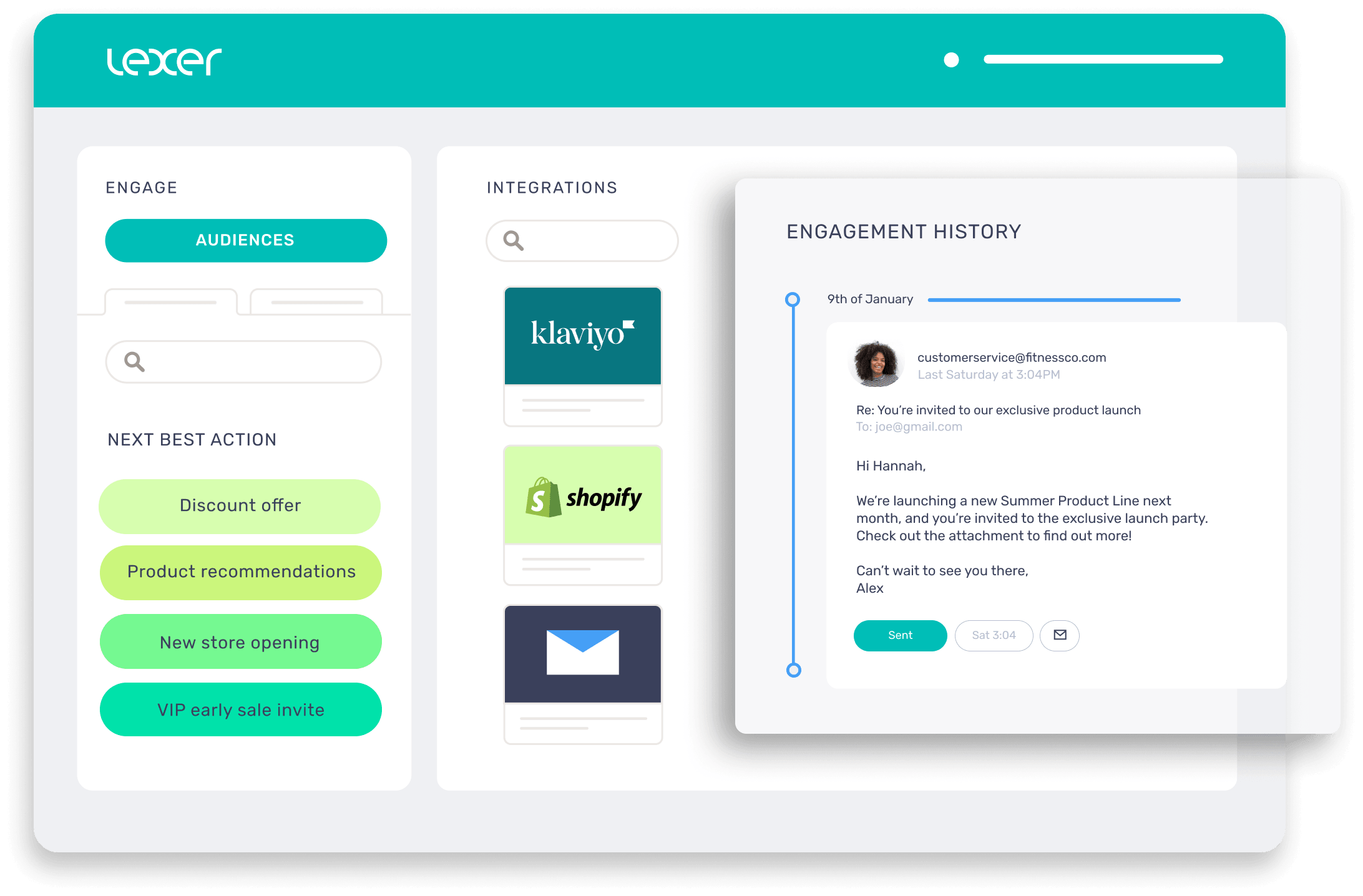 Personalising the customer experience using Lexer's CDP