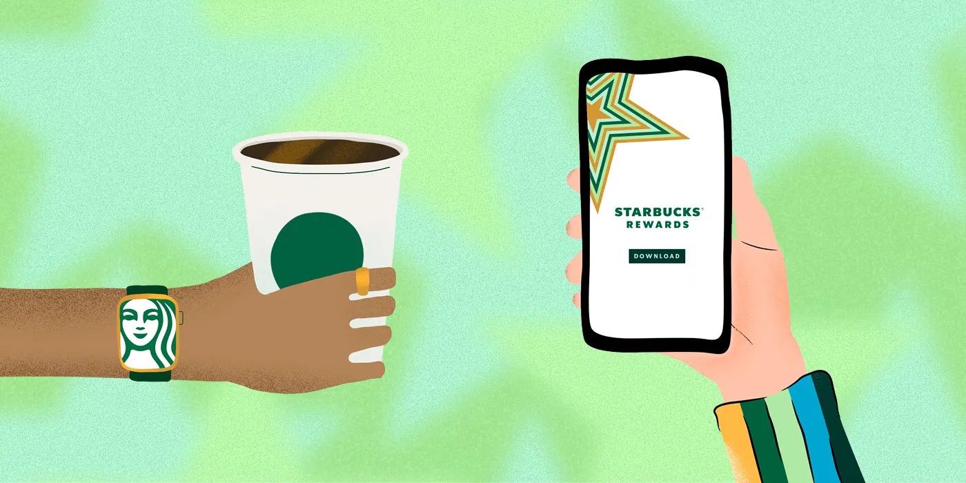 Starbucks rewards program image