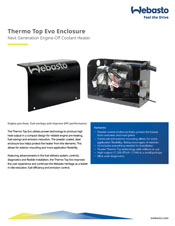 Thermo Top Enclosure spec sheet