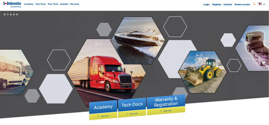 TechWebasto site banner