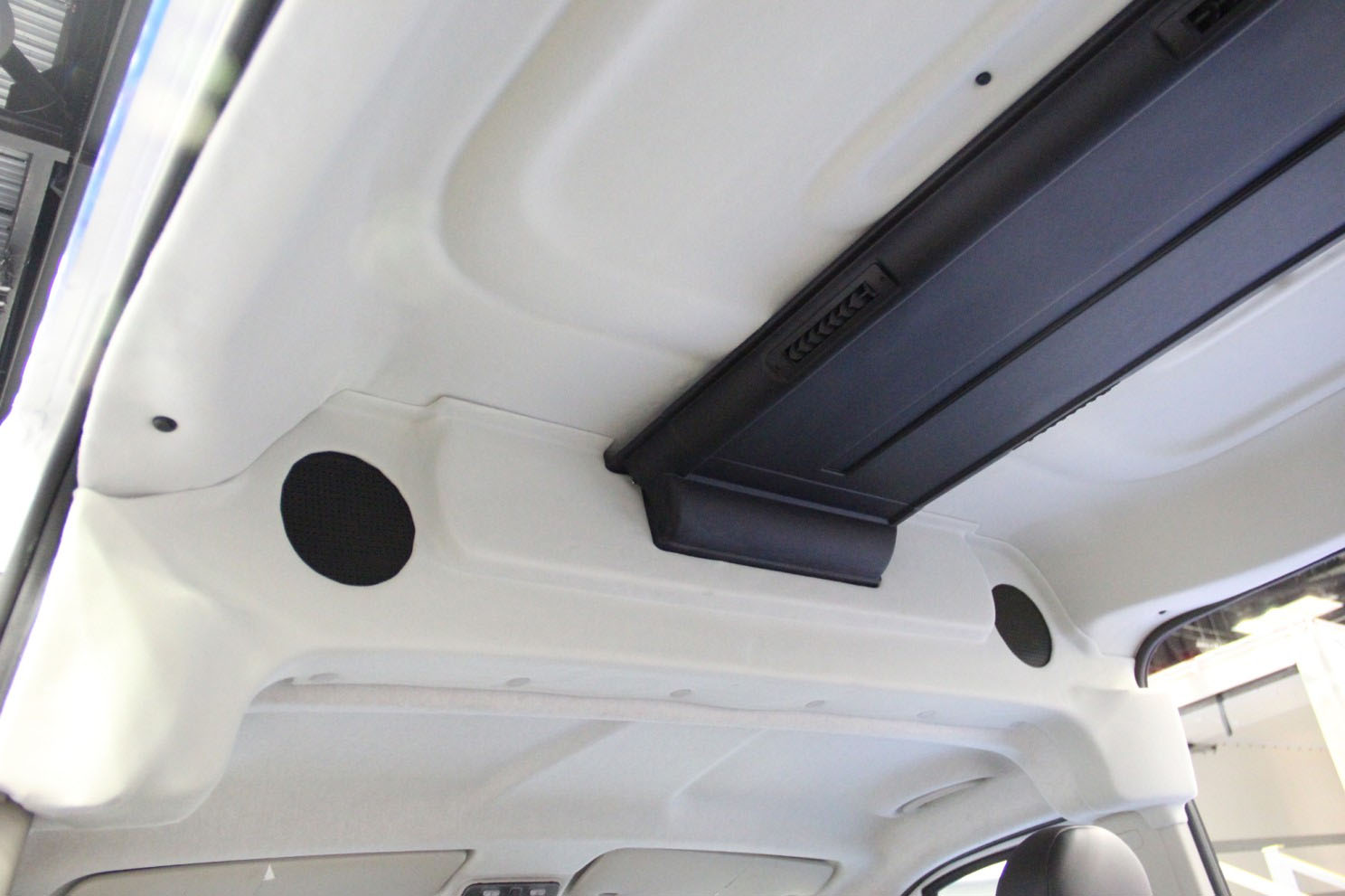 Webasto ModulAir HVAC ducting - enclosed bulkhead install