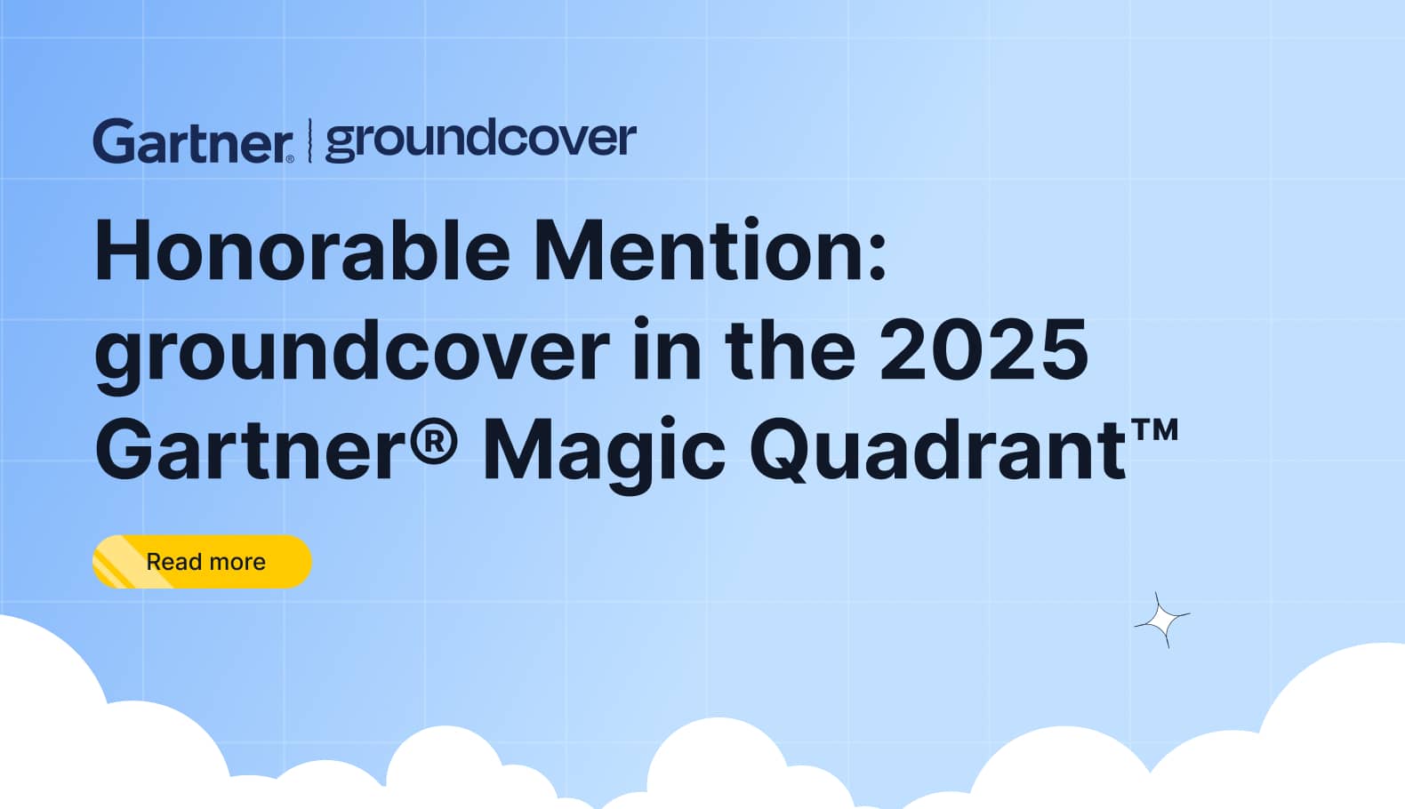groundcover Listed as an Honorable Mention in the Gartner® Magic Quadrant™ for Observability Platforms, 2025
