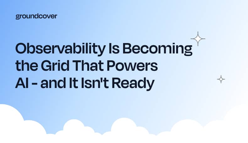 Observability Is Becoming the Grid That Powers AI - and It Isn't Ready