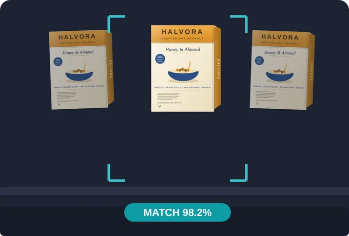 Printed packs reconciled against the approved artwork master after launch