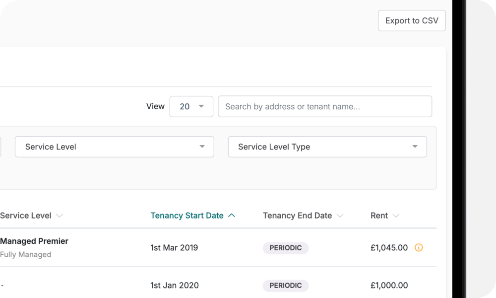 Find records faster with name-based search.