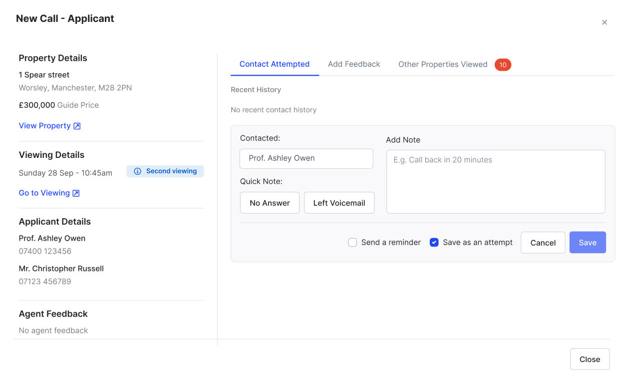 Spot repeat viewings instantly.