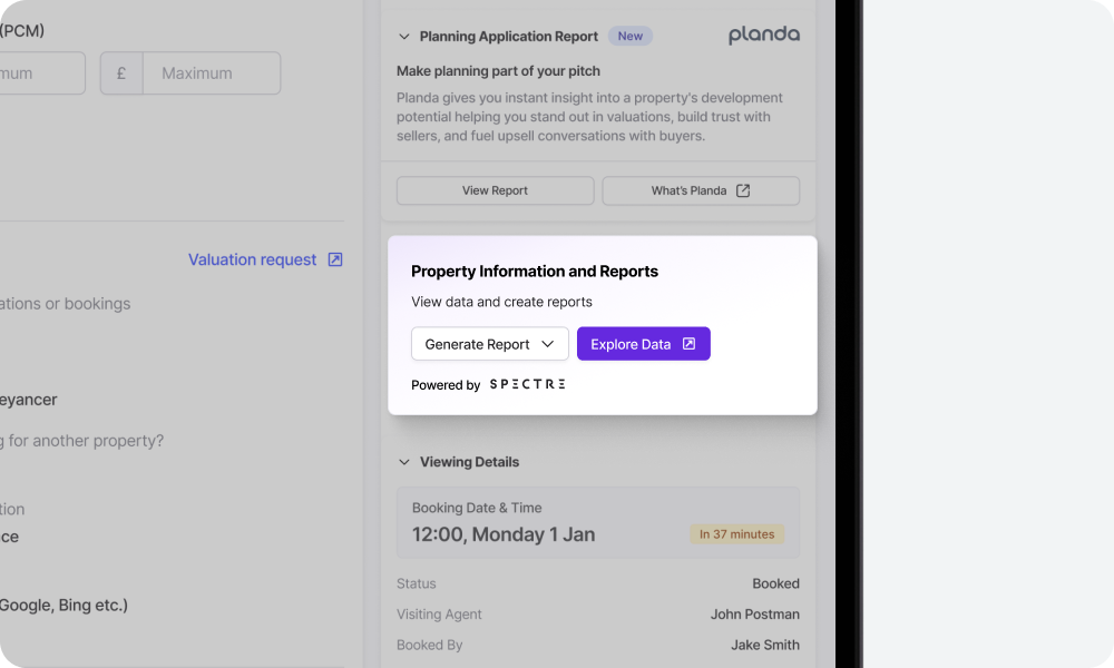 Valuation-ready Property Reports.