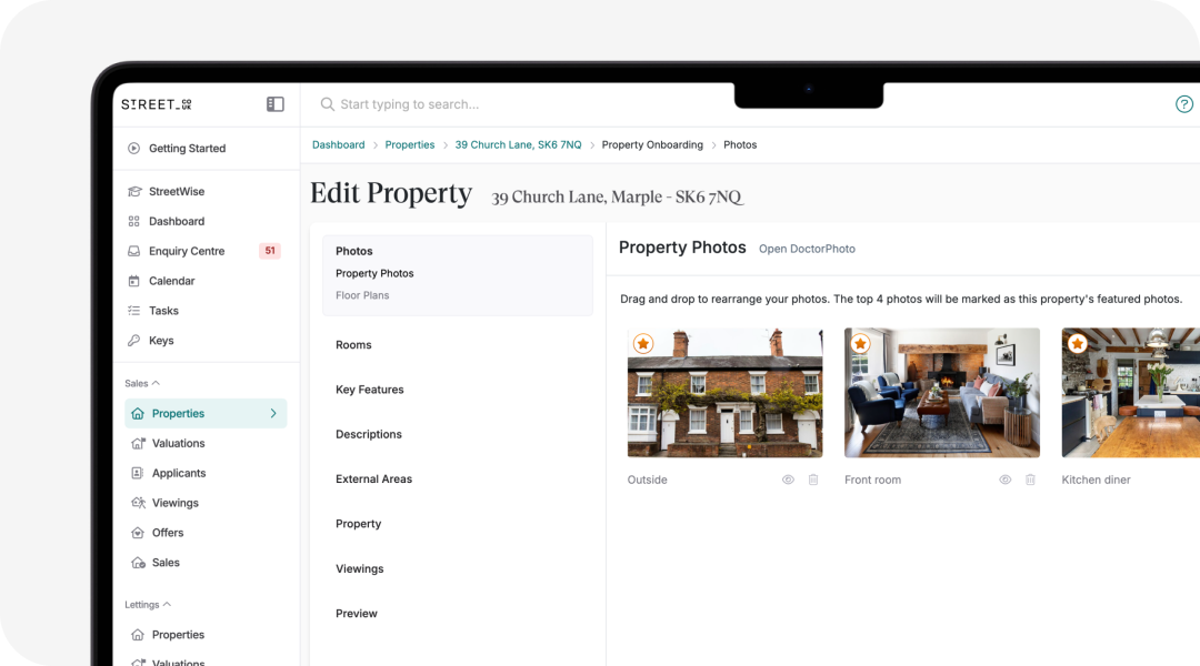 Use your photos and floorplans when, and wherever you want.