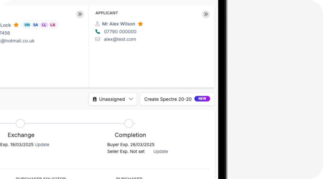 Generate Spectre 20:20s from Street.