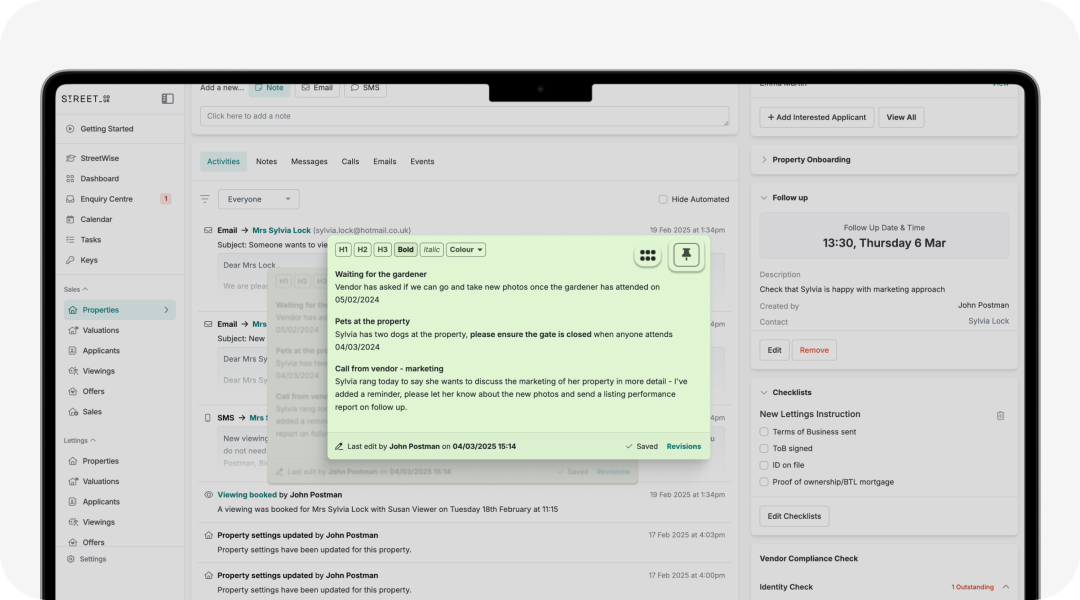 Unpin, drag and resize your canvas.