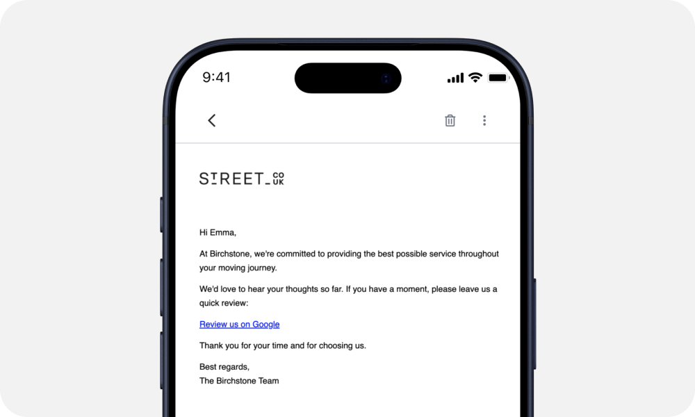 Even more referral context right from the start.