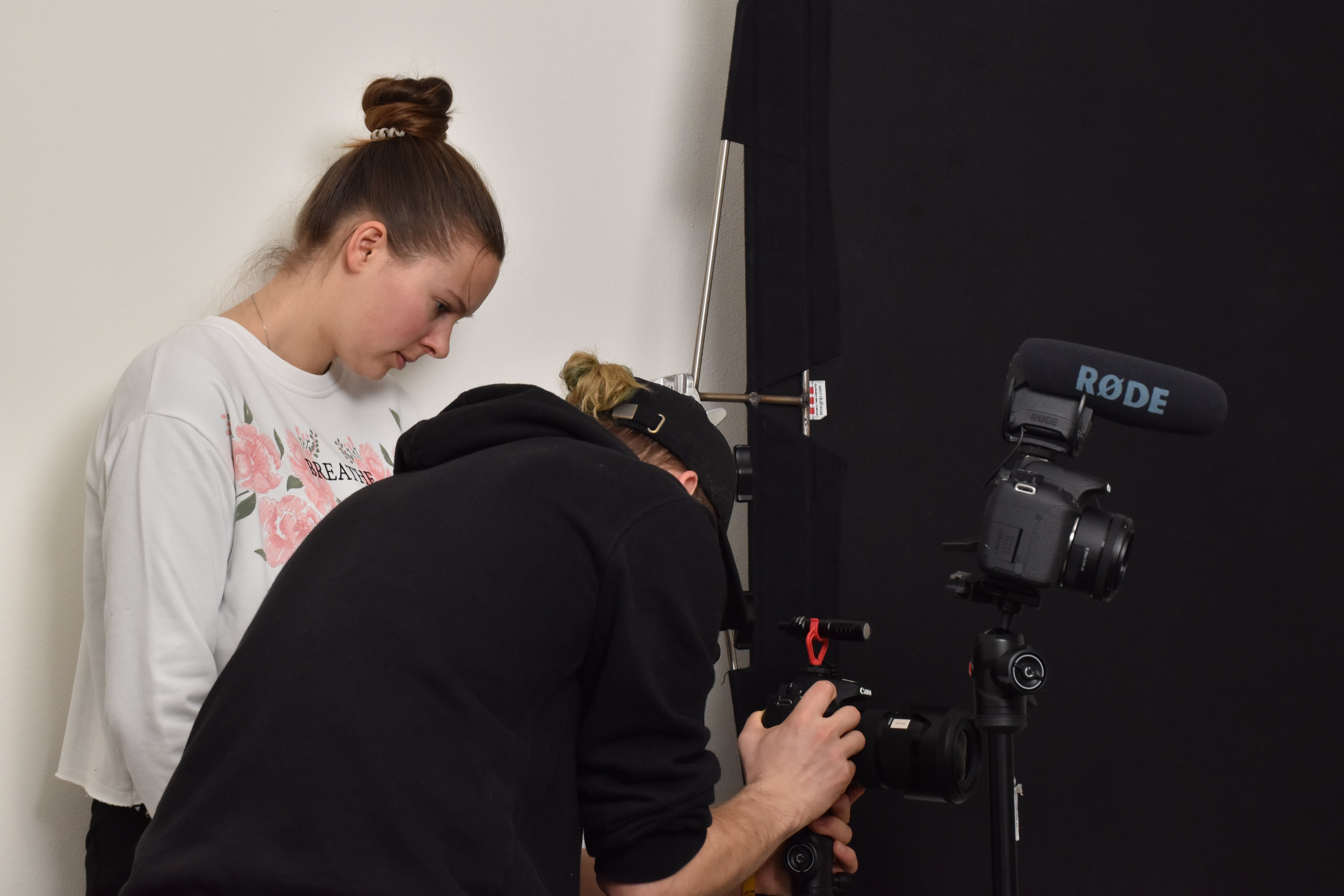 Setting up the camera 