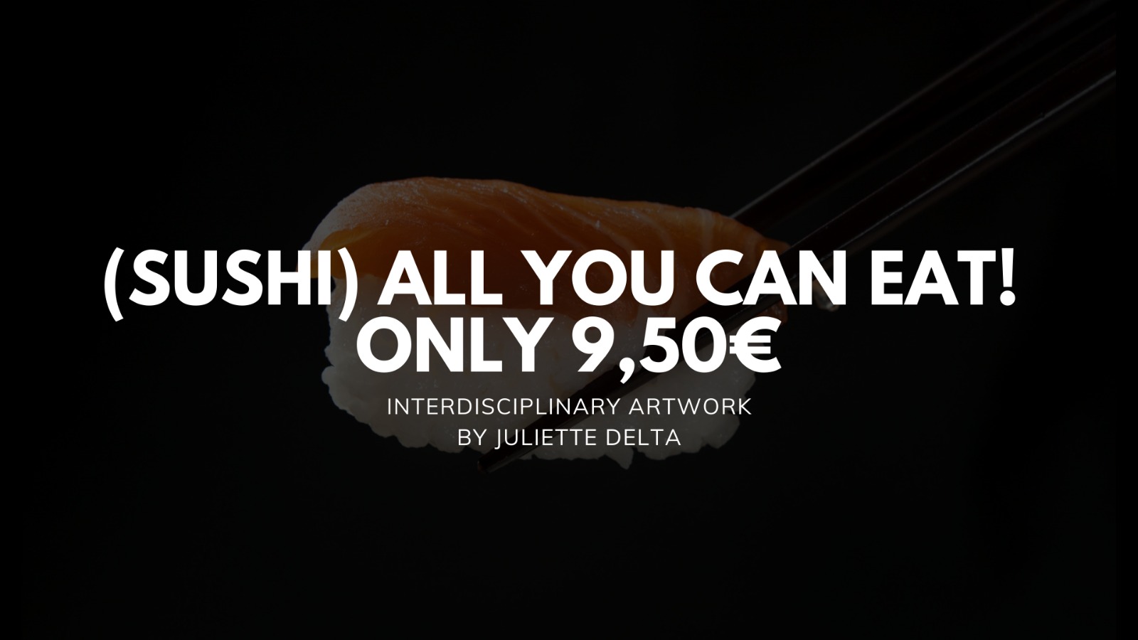 "Sushi all you can eat" cover poster