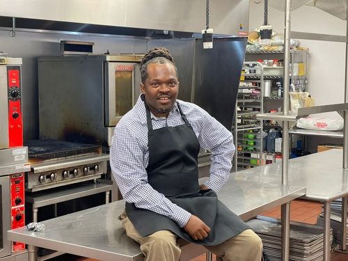 Chef Serge Pambo Portrait