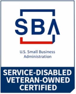 SBA Service Disabled Veteran-owned certified