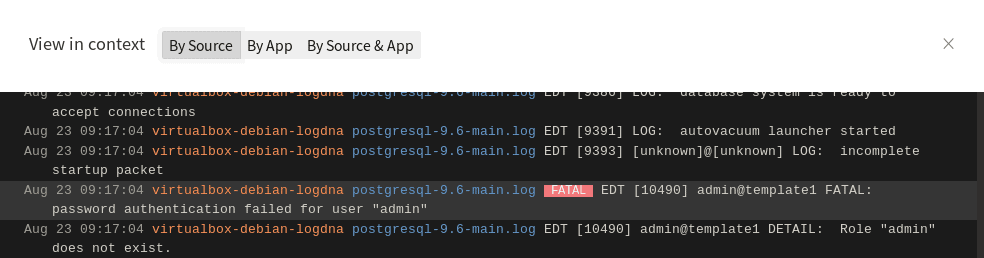 postgresql-error