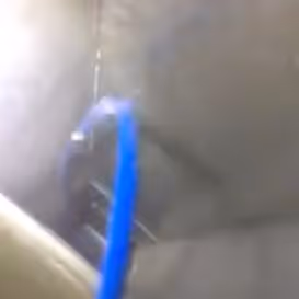 Air duct getting clean with equipment