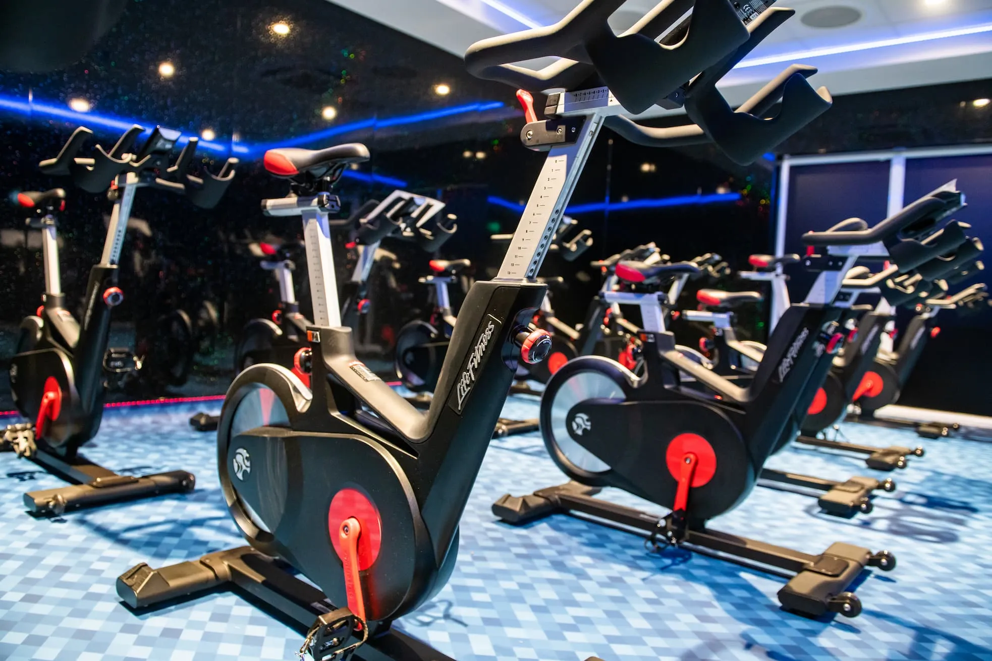 Spinning bike studio