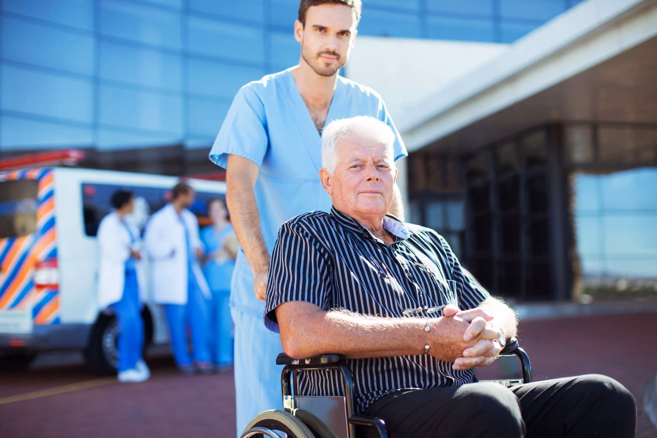 Patient discharged from hospital, representing a Fort Lauderdale hospital malpractice lawyer case.