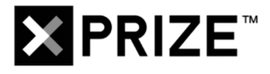 XPRIZE logo with stylized 'X' symbol on the left and the word 'PRIZE' in uppercase letters.