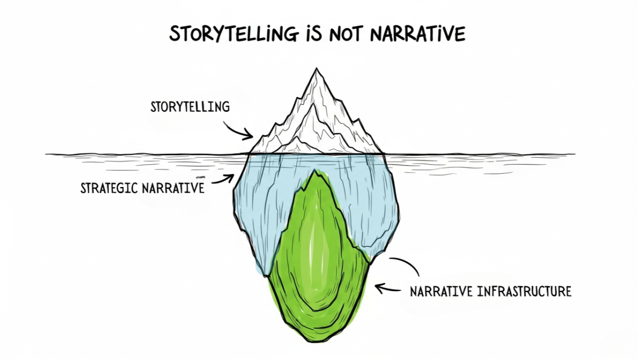 How Companies Like Anthropic , OpenAI , and Apple Use Story to Shape Power, Trust, and the Future
