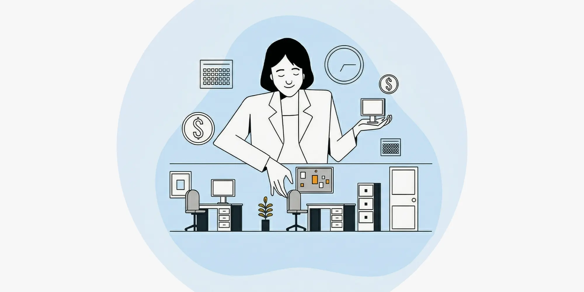 أهمية الخدمات المحاسبية في إدارة الأعمال: رسم توضيحي يبرز دور المحاسبة كشريك نجاح في تنظيم قائمة الدخل واتخاذ قرارات مالية صائبة لضمان استقرار ونمو المشاريع