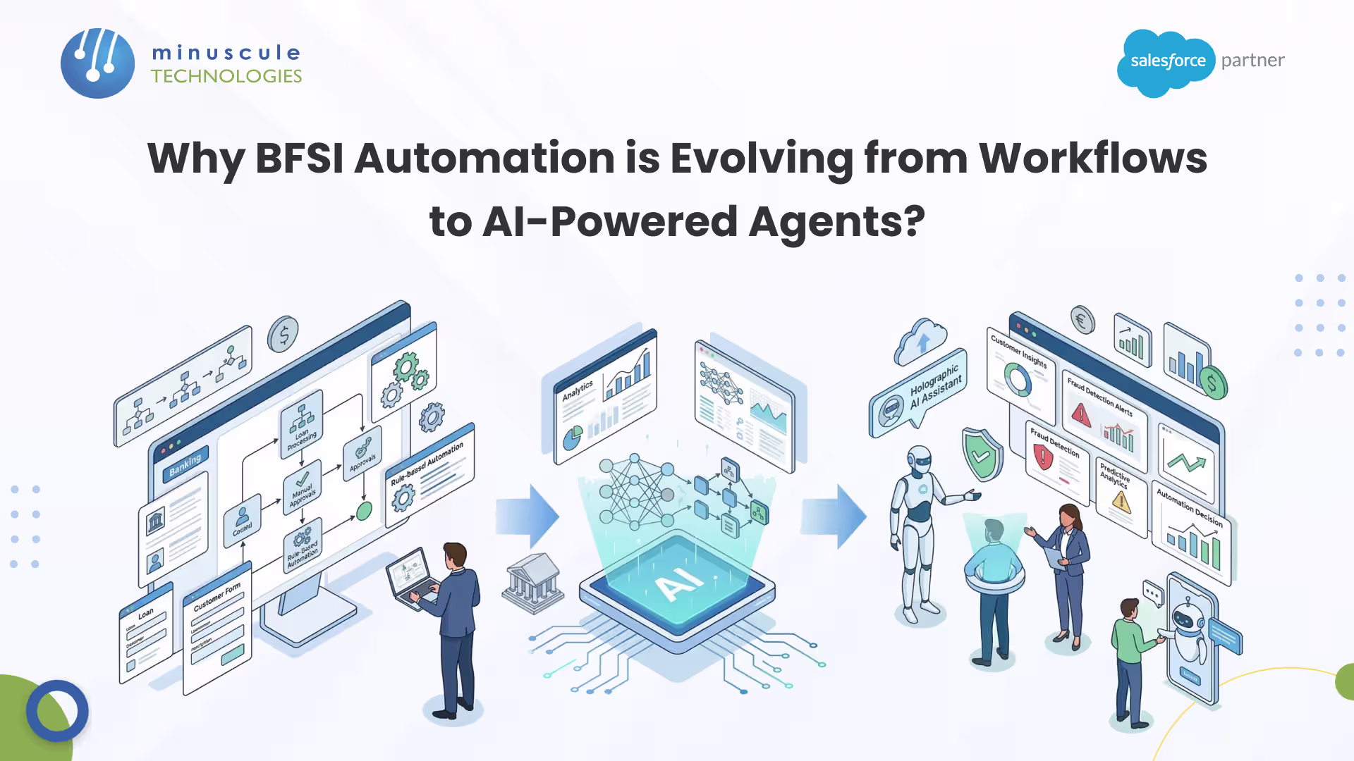 BFSI Automation Evolving from Workflows to AI-Powered Agents