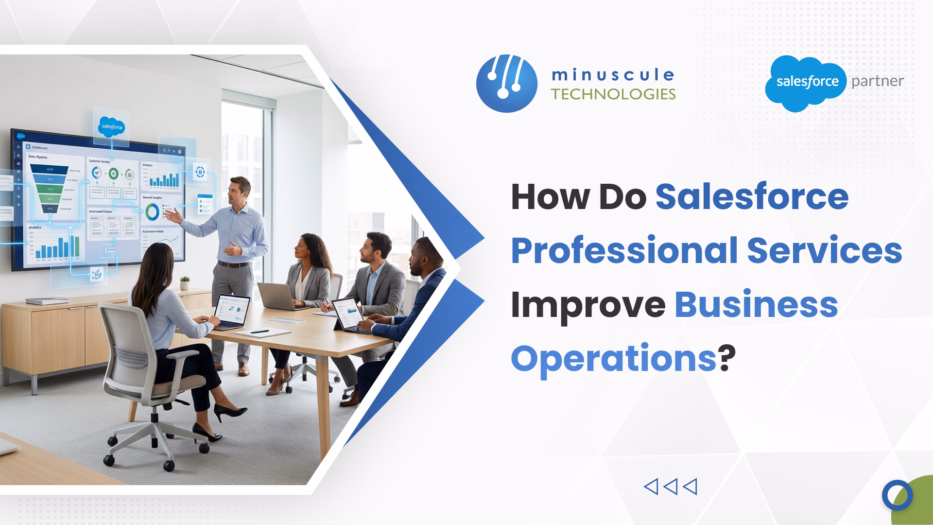 Salesforce professional services improve business operations