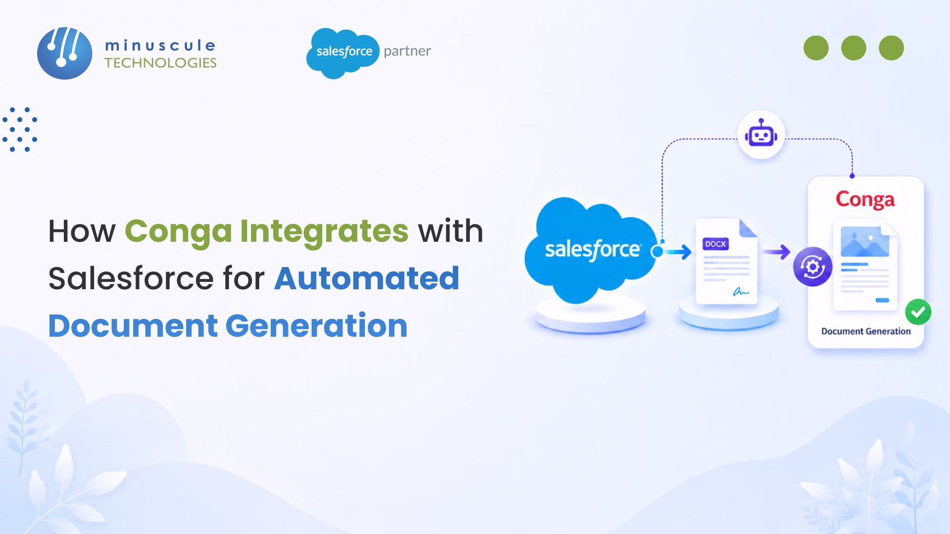 Conga Salesforce Integration: Automated Document Generation