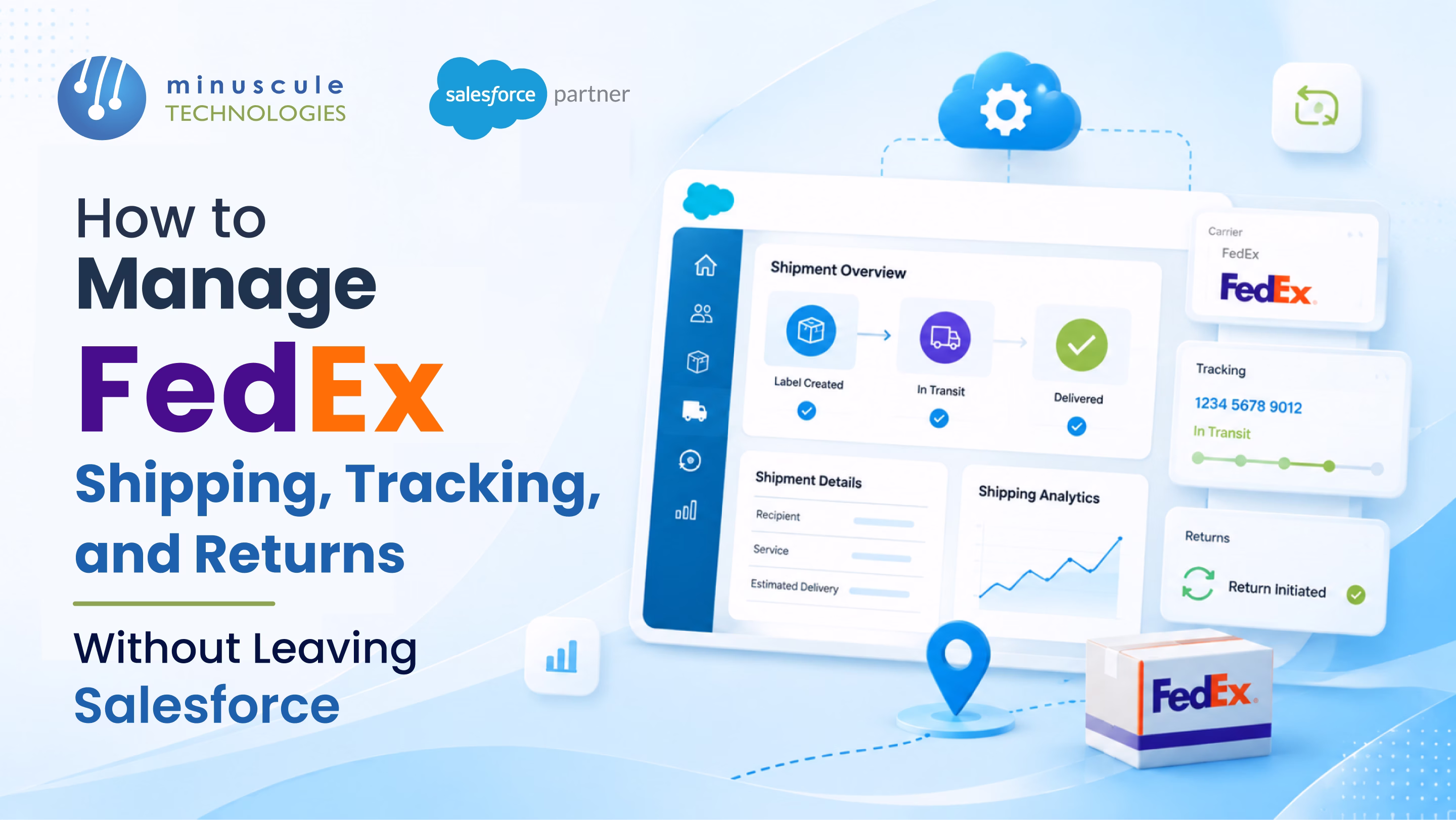 FedEx App for Salesforce Shipping Tracking Guide