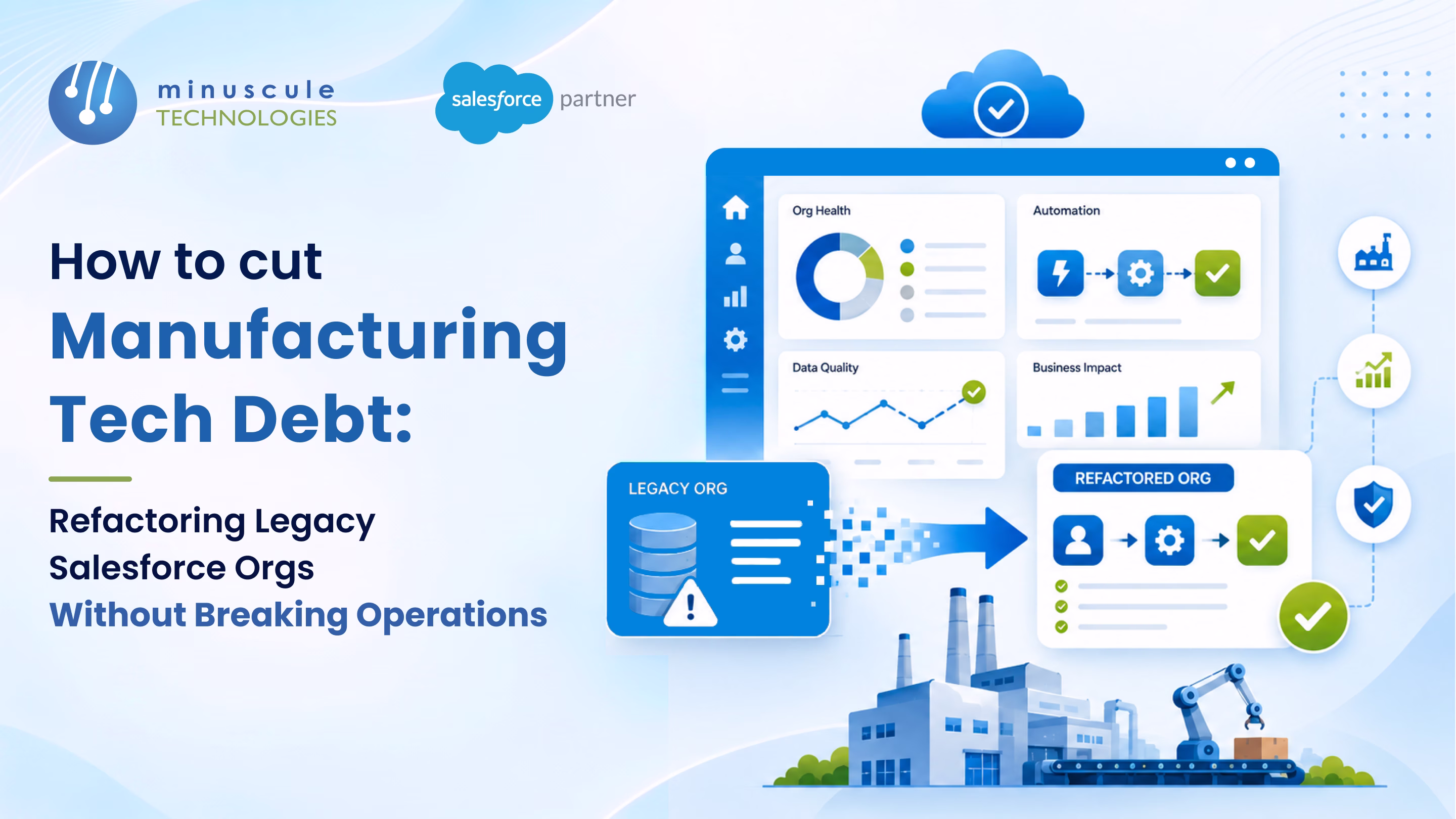 Cut Manufacturing Tech Debt: Salesforce Refactoring
