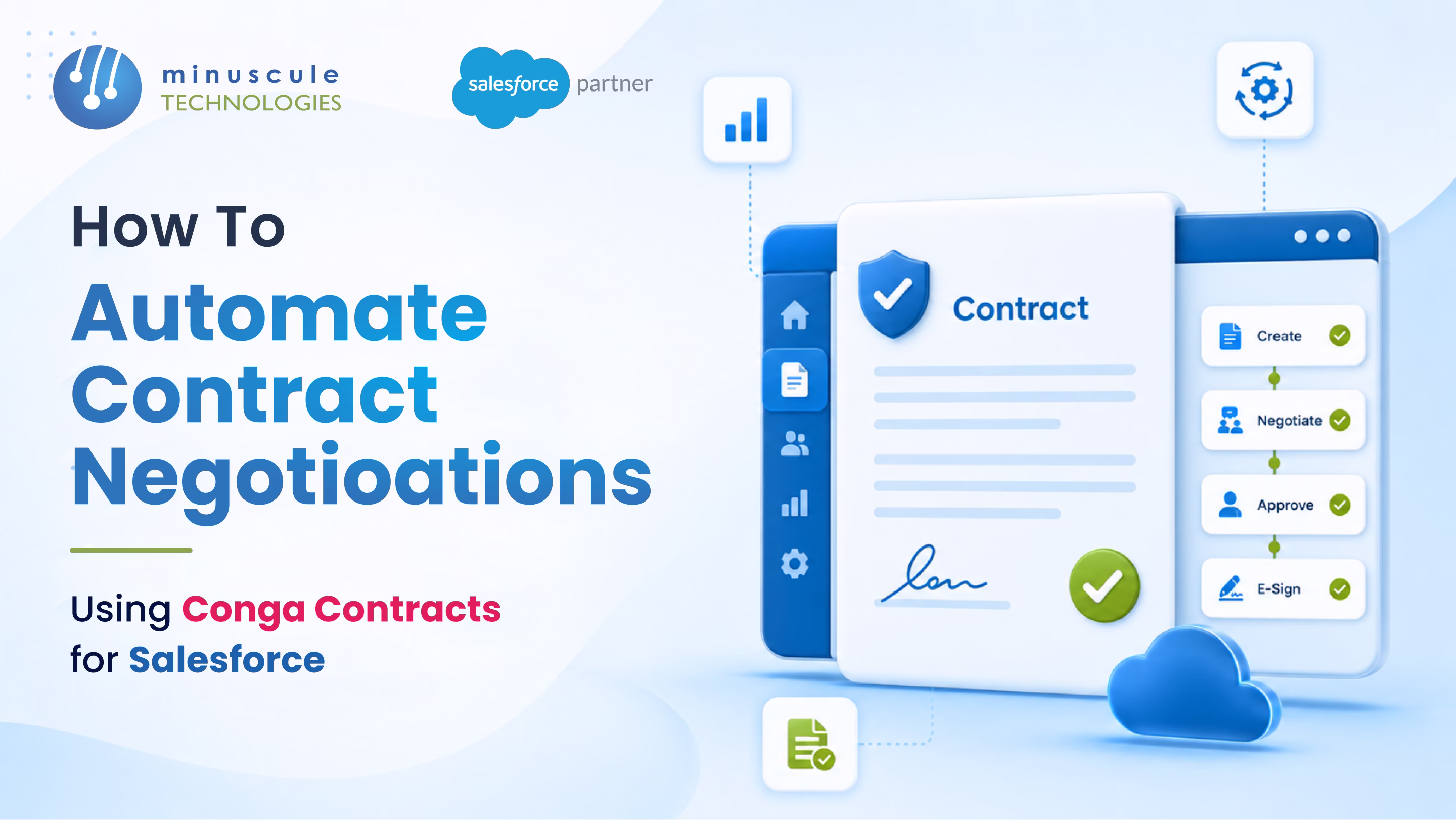 How to Automate Contract Negotiations Using Conga Contracts for Salesforce